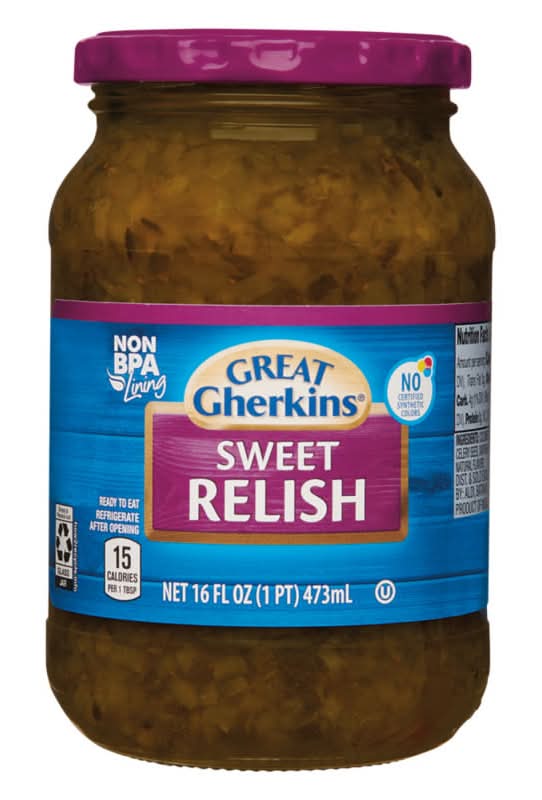 Great Gherkins Sweet Relish (16 fl oz)