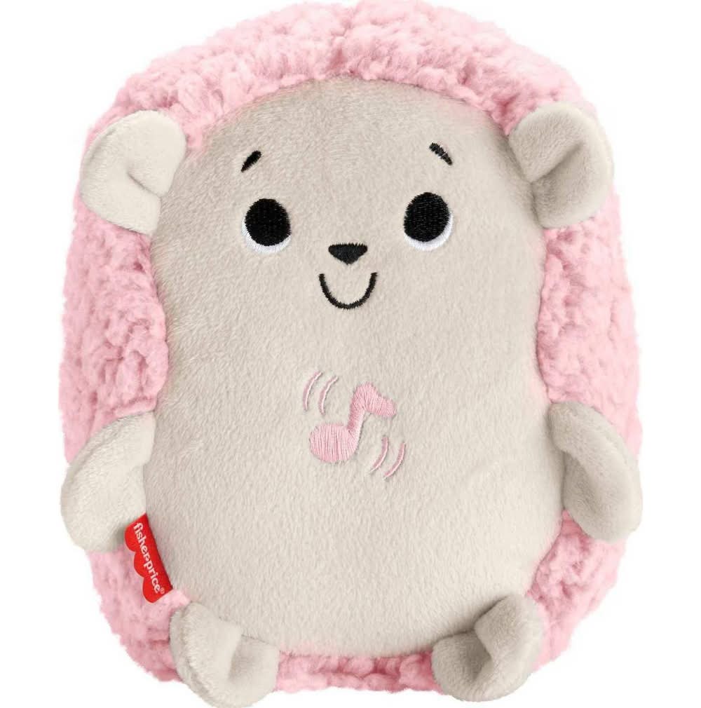 Fisher-Price Calming Vibes Hedgehog Soother, Pink