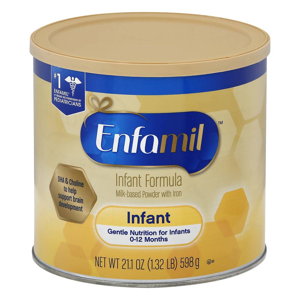 Enfamil Milk-Based With Iron 0-12m Infant Formula Powder Baby Food