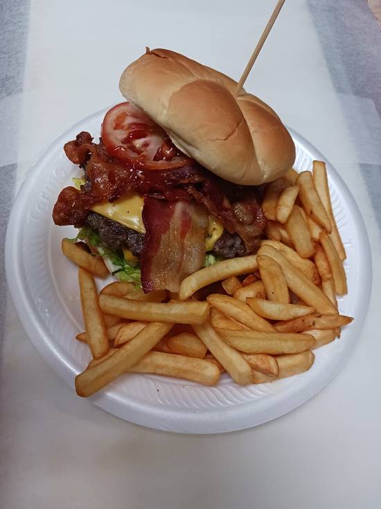 El Franco Burger con Tocineta