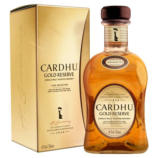 Cardhu Gold Reserve Single Malt Scotch Whisky 1824 (700 ml)
