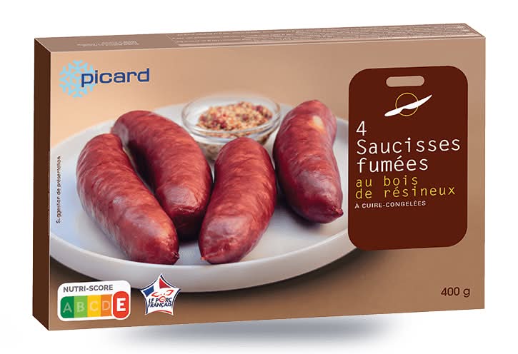 4 saucisses fumées