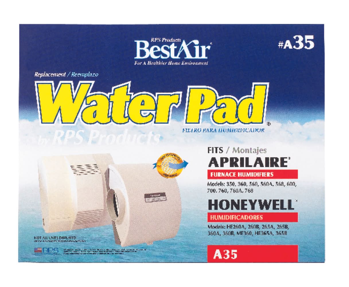 Bestair Replacement Water Pad For Aprilaire 350, 360, 560A, 568, 600, 700, 760A, 768; Honeywell He26