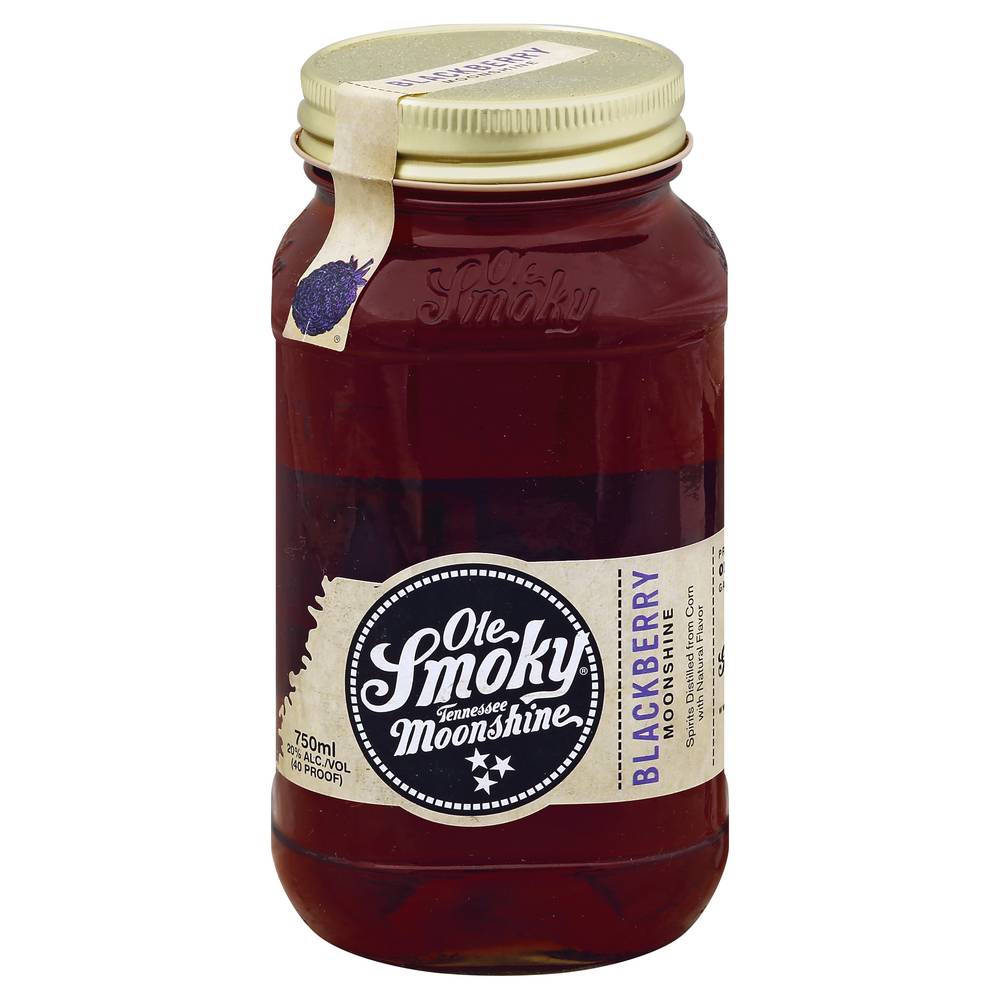 Ole Smoky Blackberry Moonshine Liquor (750 ml)