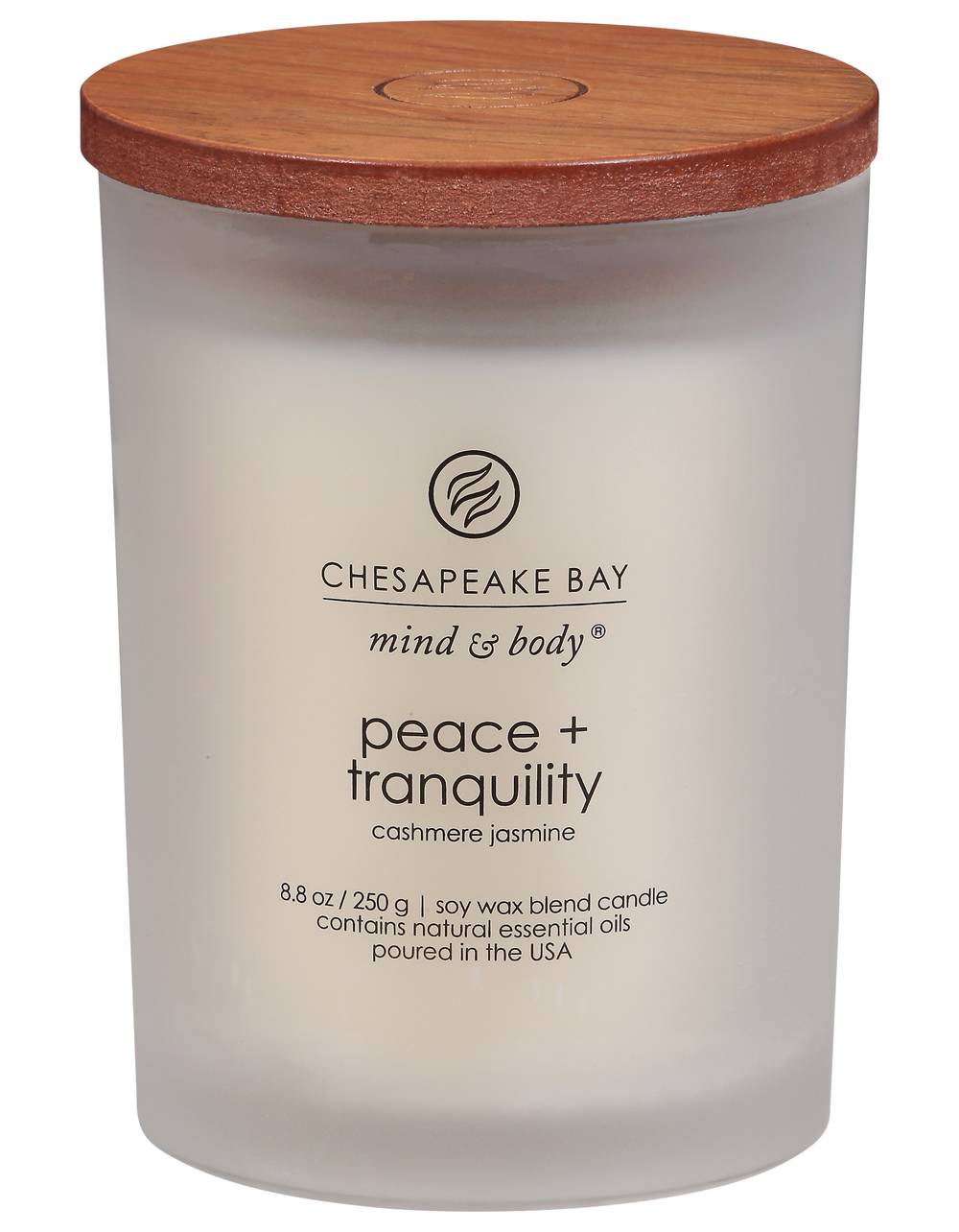 Chesapeake Bay Mind & Body Peace + Tranquility Cashmere Jasmine Candle (8.8 oz)