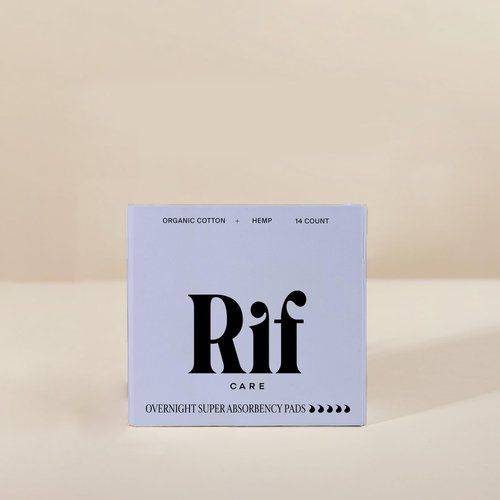 Rif Care Super Absorbency Overnight Pads (14 ct)