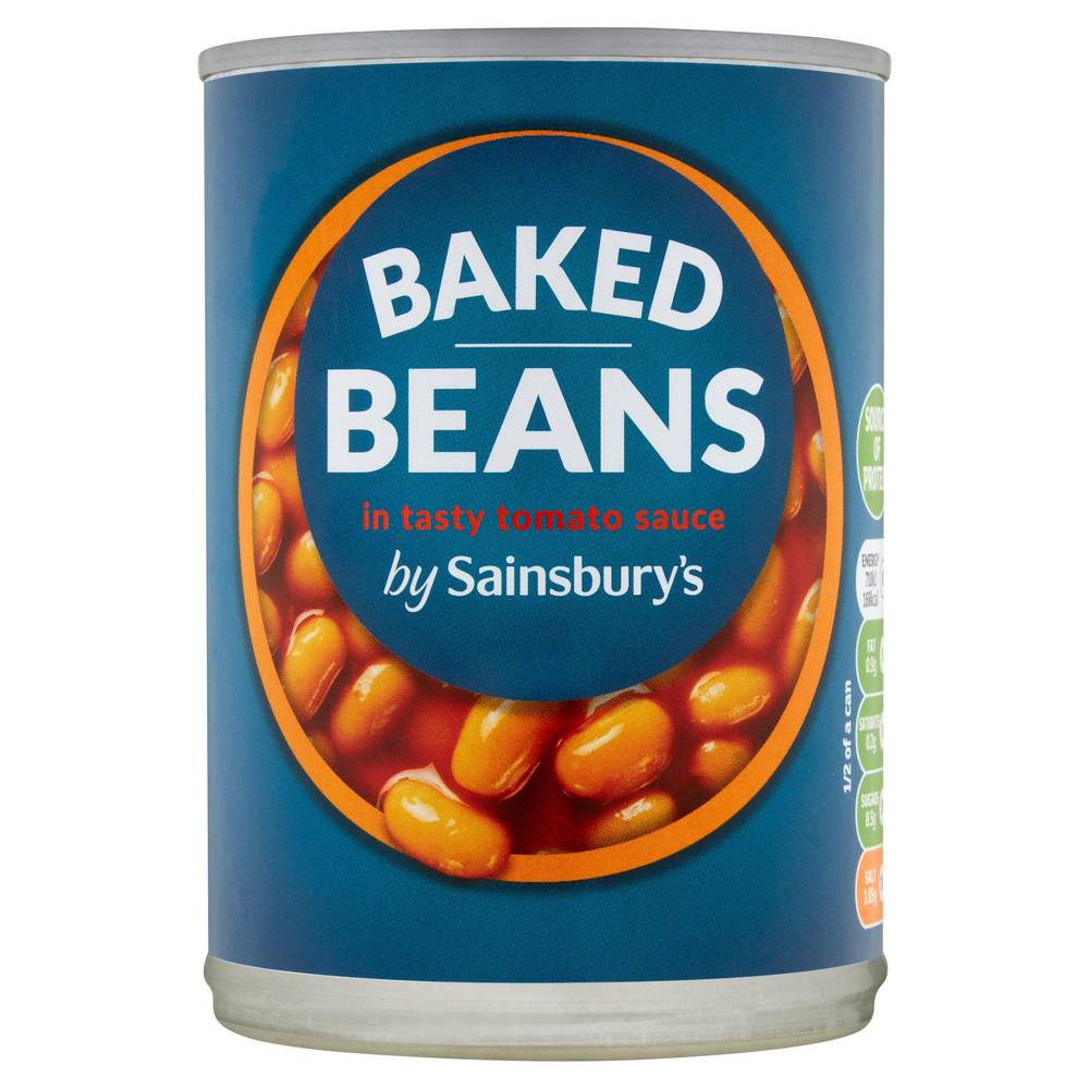 Sainsbury's Baked Beans In Tomato Sauce 400g