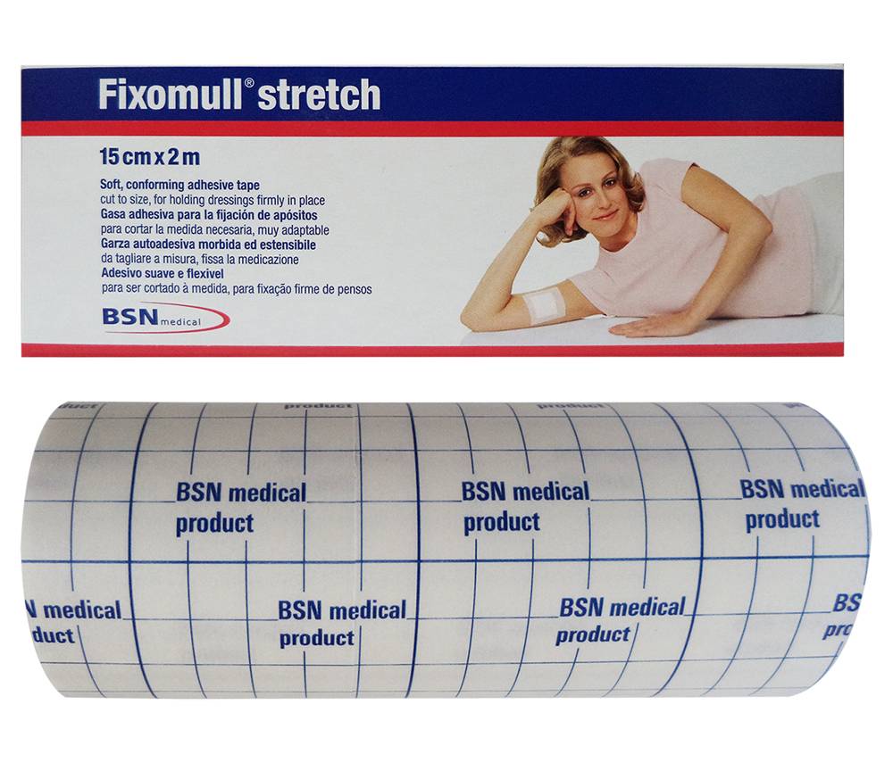 FIXOMULL ESPARADRAPO STRETCH 15CMX2M