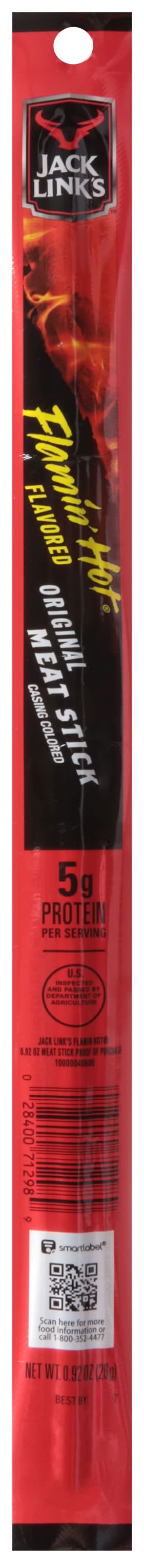 Jack Link's Original Meat Stick, Flamin' Hot (0.92 oz)