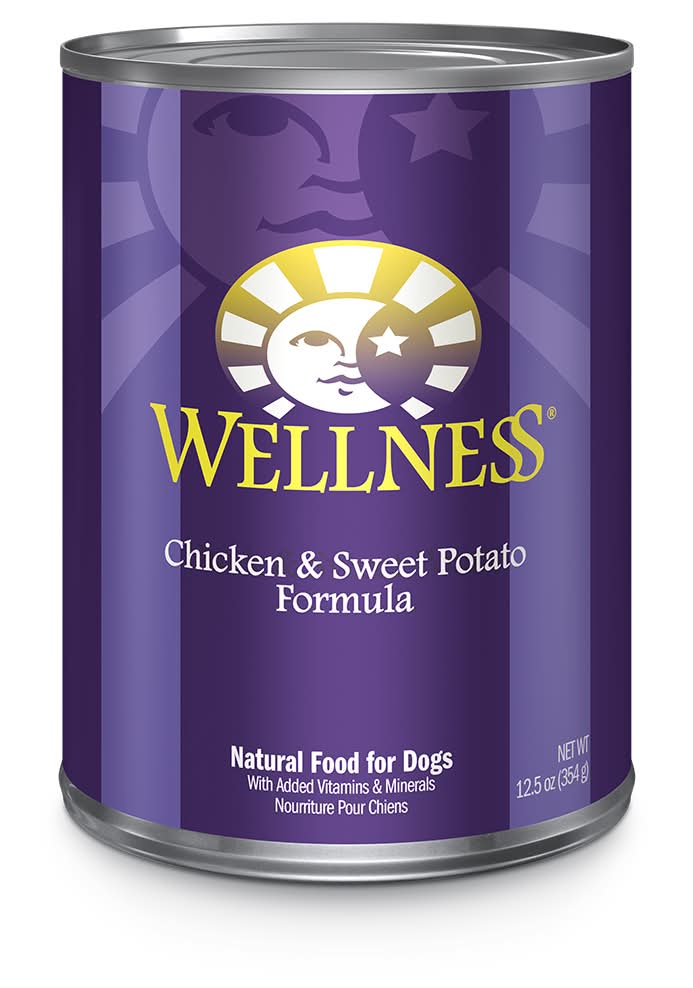 Wellness Complete Health Chicken & Sweet Potato Canned Dog Food (12.5 oz)