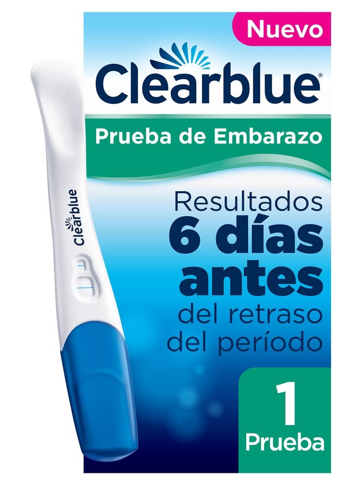 Clearblue · Prueba de embarazo detección temprana