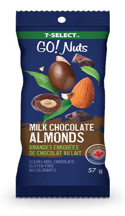 7-Select GO! Nuts Milk Chocolate Almond 57g
