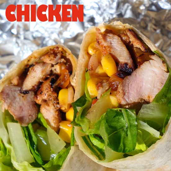 Baby Chicken Burrito