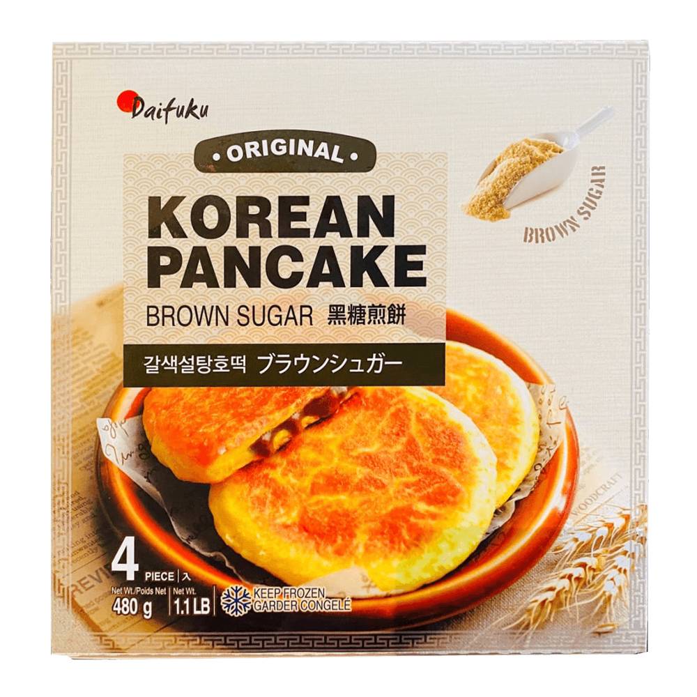 Daifuku Korean Brown Sugar Pancake (1.1 lbs, 4 ct)