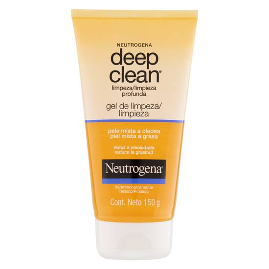 Neutrogena gel de limpeza profunda deep clean (150g)