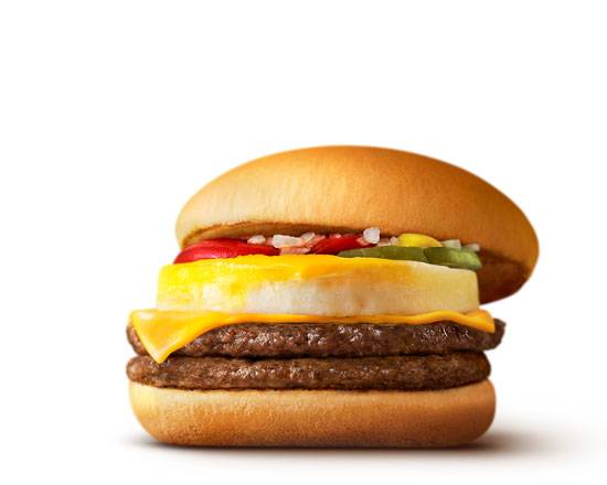 倍エグチ(倍エッグチーズバーガー) BAI Egg Cheeseburger