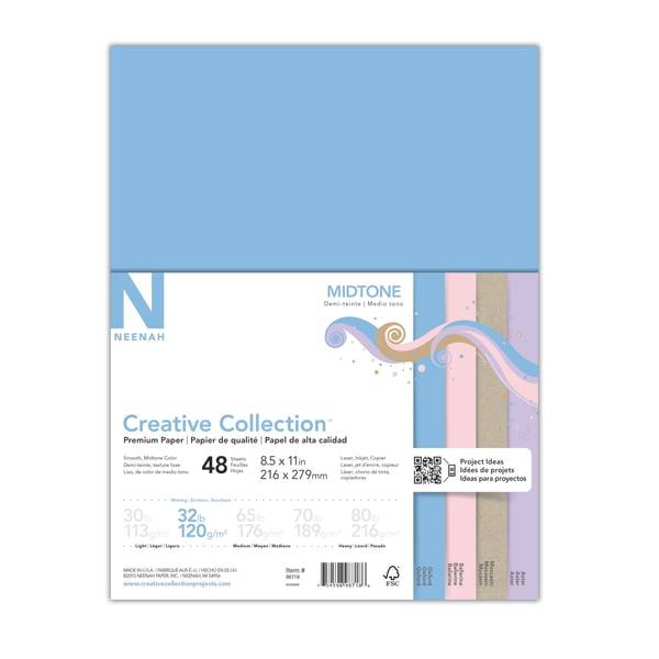 Neenah Creative Collection Midtone Specialty Paper, Letter Size