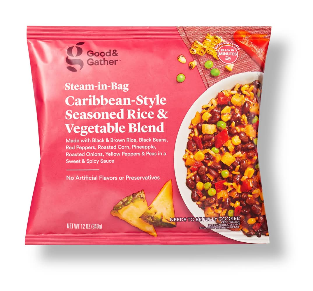 Good & Gather Caribbean Style Seasoned Rice Vegetable Blend (12 oz)
