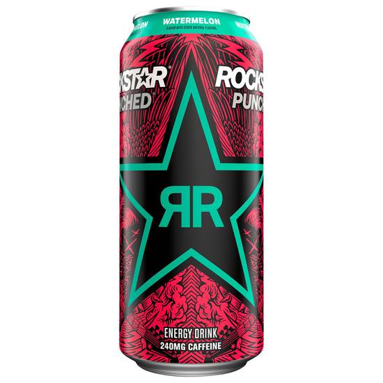 Rockstar Punched Energy Drink (16 fl oz) (watermelon)