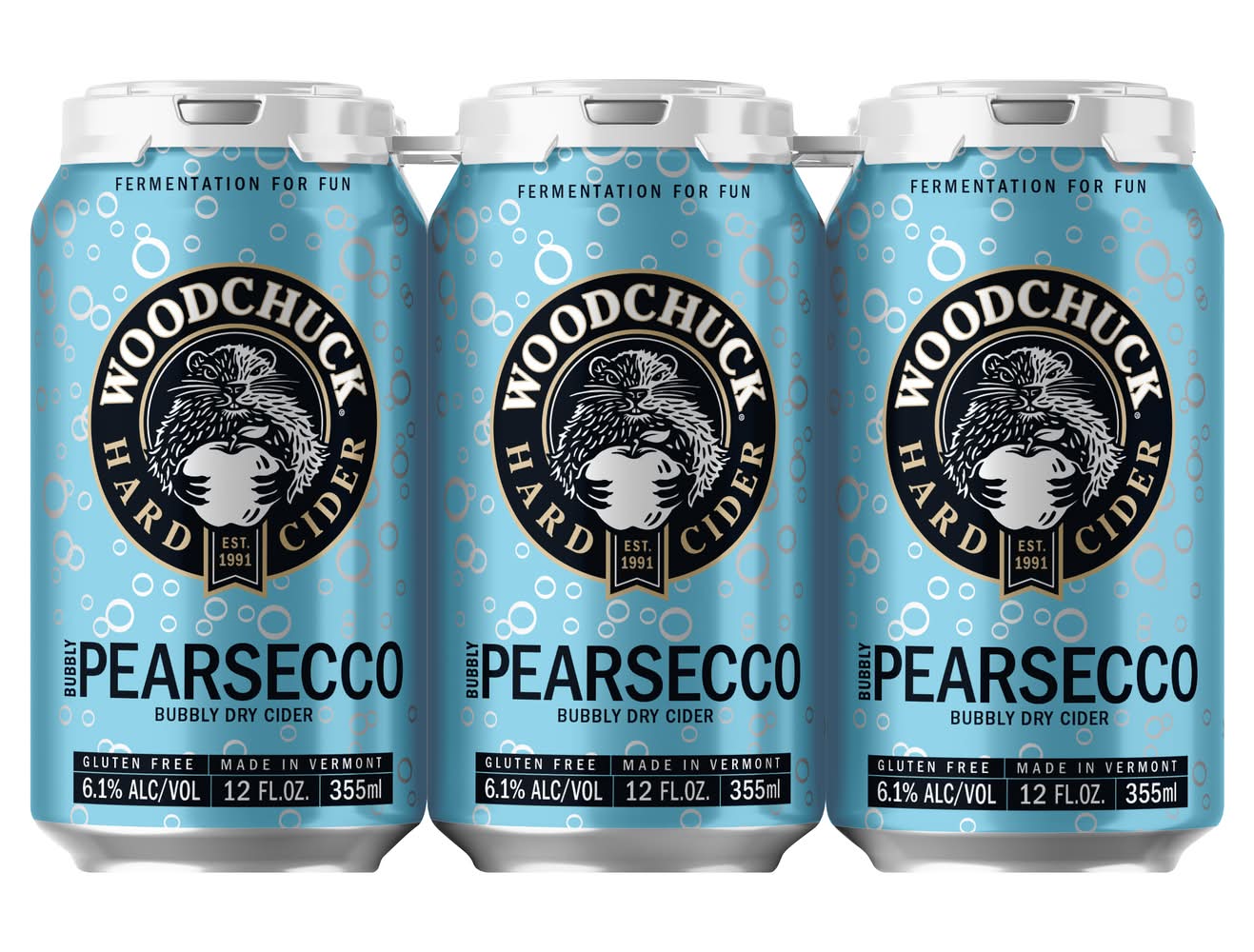 Woodchuck Prosecco Bubbly Dry Cider (6 x 12 fl oz)