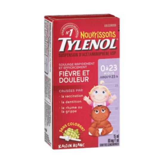 Tylenol tylenol infants' acetaminophen suspension concentrated drops - infants acetaminophen suspension concentrated drops (15 ml)