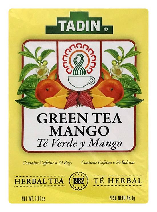Tadin Green Tea Mango (24 bags)
