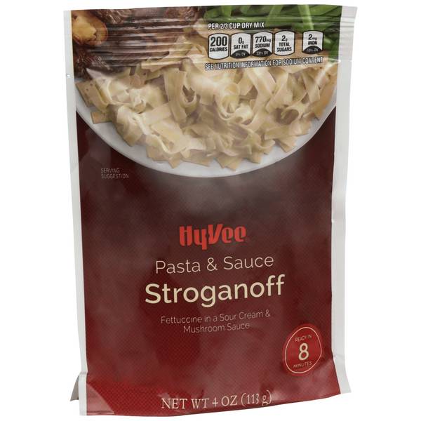 Hy-Vee Stroganoff Pasta & Sauce