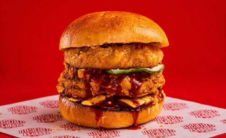 Spicy Korean BBQ Burger 🌶