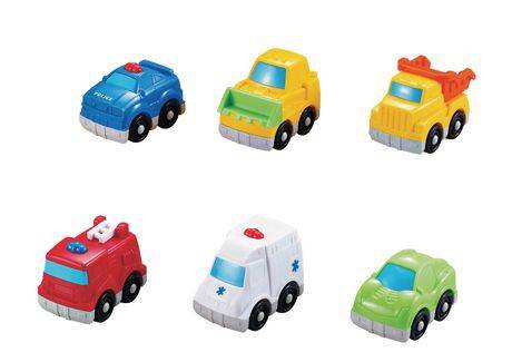 Kid Connection Mini Vehicles Toys (6 units)