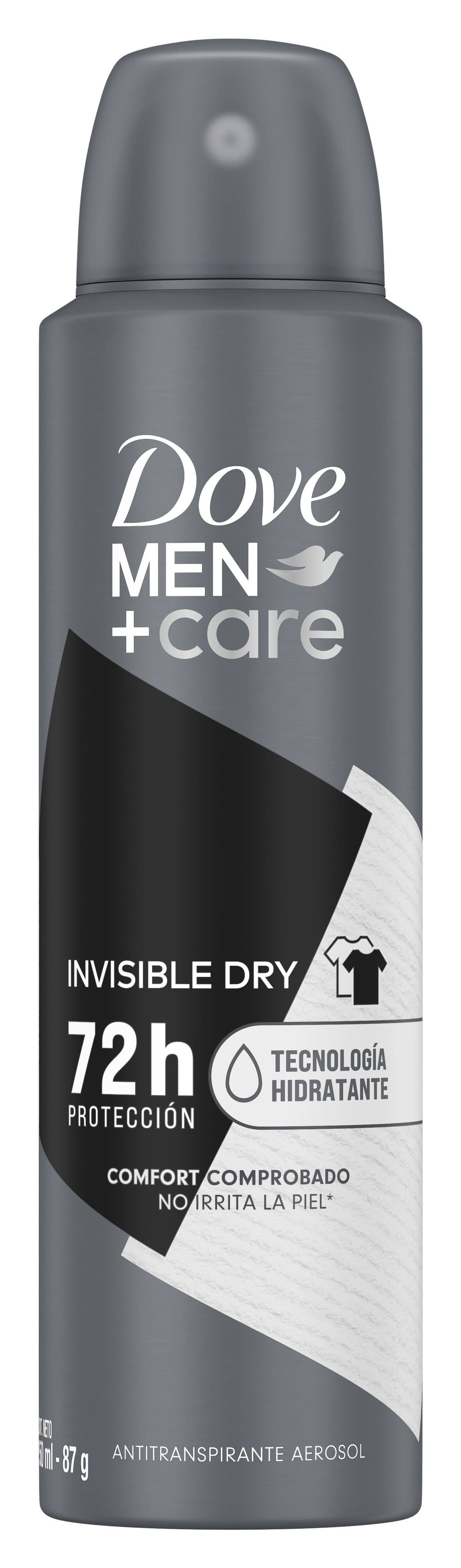 Dove · Men+care invisible dry antitranspirante en aerosol, hombre (150 ml)
