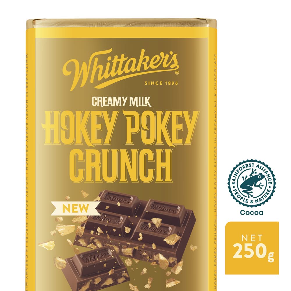 Whittaker's Creamy Milk Hokey Pokey Crunch (250g)