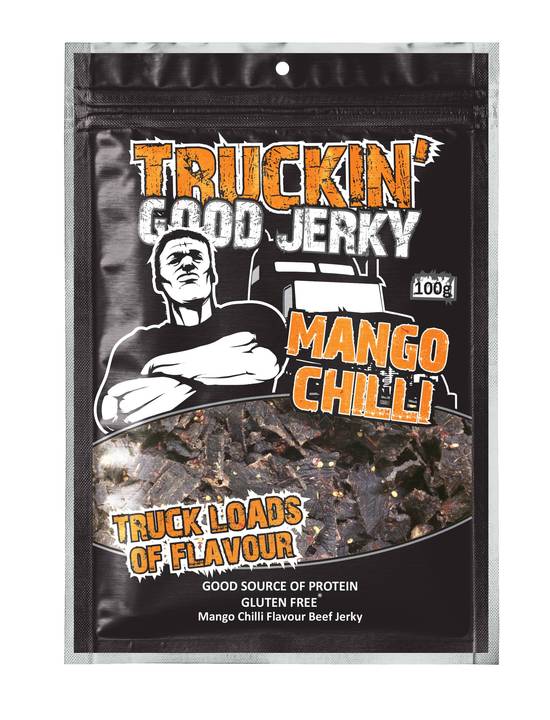 Truckin' Good Jerky Mango Chilli 100g