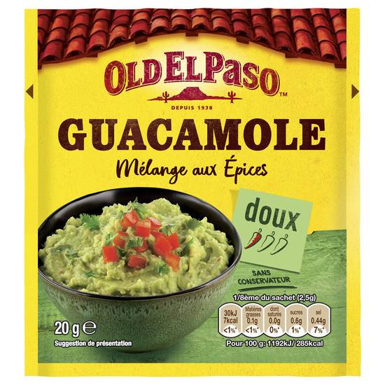 Old El Paso - Mélange aux épices pour guacamole
