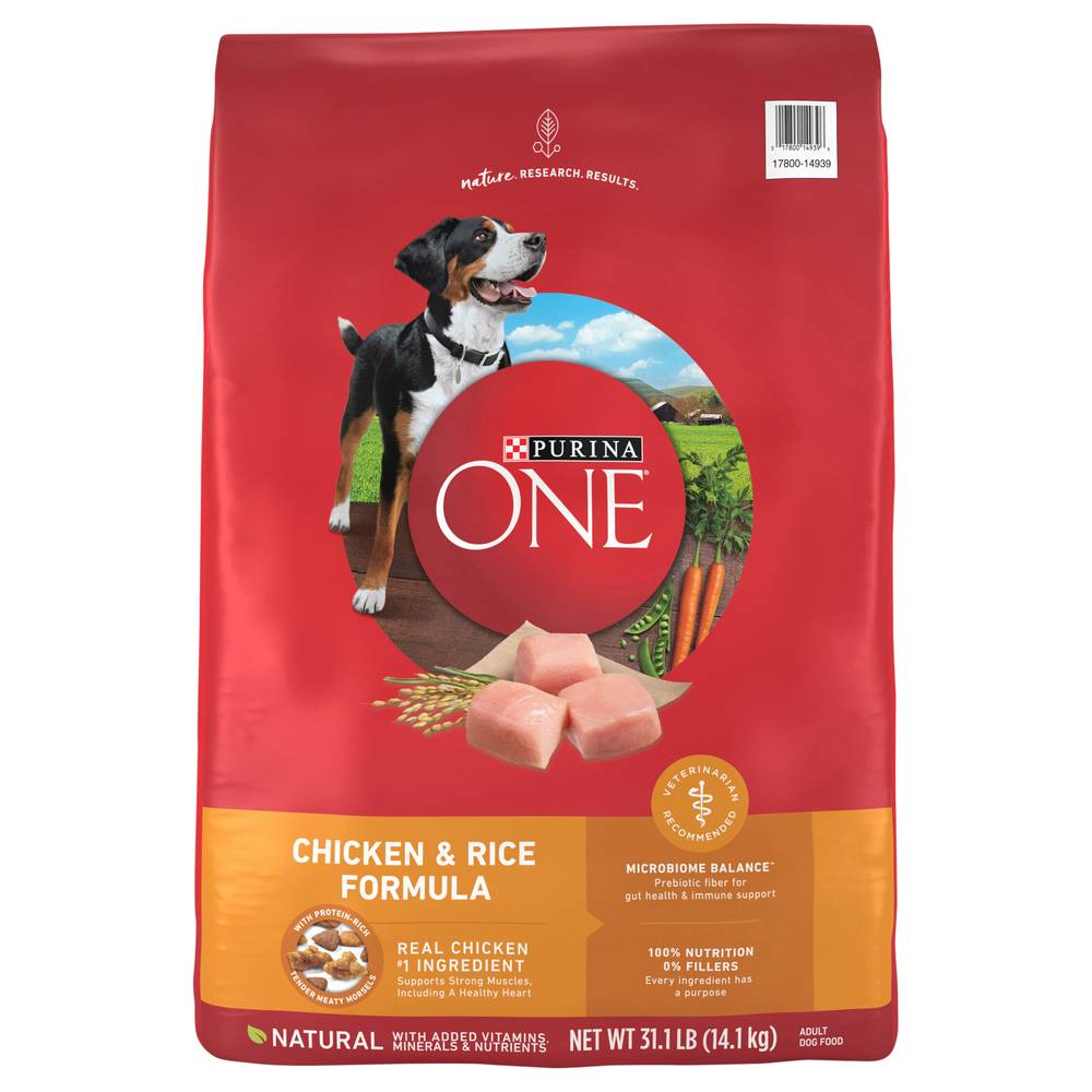 Purina One Smart Blend Chicken & Rice Formula Adult Dry Dog Food