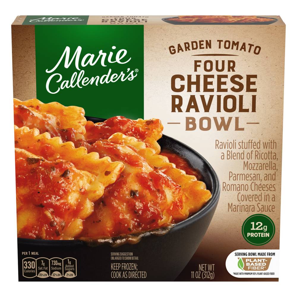 Marie Callender's Garden Tomato Four Cheese Ravioli Bowl Frozen Meal (11 oz)