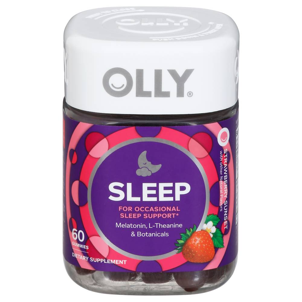 Olly Sunset Sleep Gummies (60 ct)(strawberry)