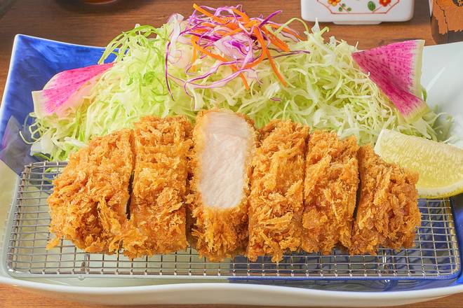 【単品】 熟成三元豚ロースかつ 110g Sangen Pork Lion Cutlet (110g)