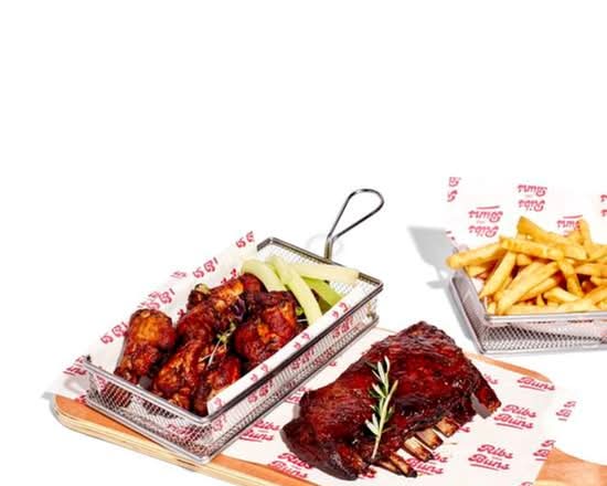 Wings and Ribs Combo