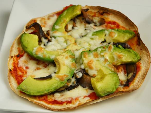Gluten Free Avocado And Portobello Pizza