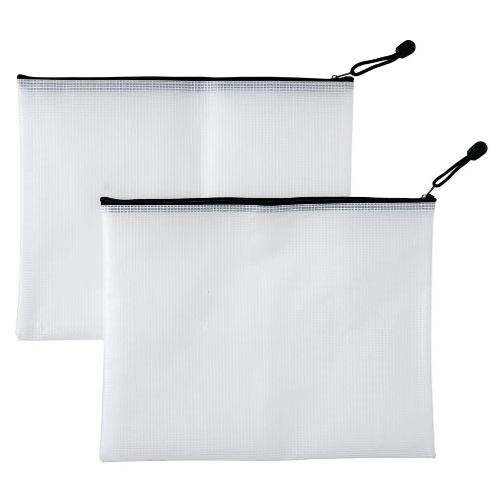 Easy Home Black Zipper Pouches