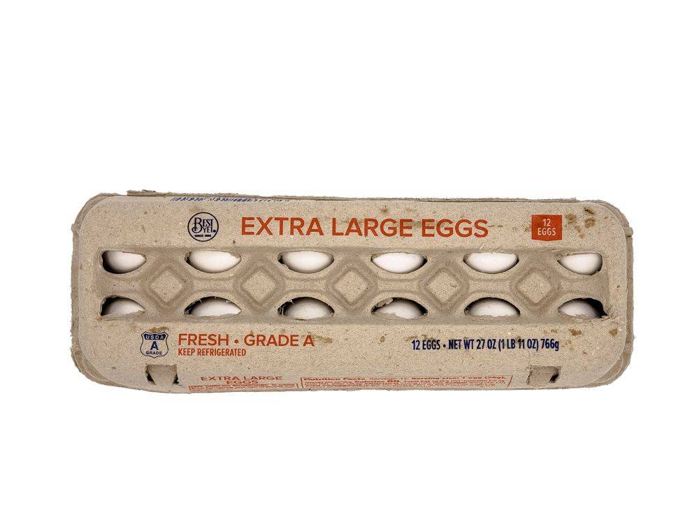 Best Yet Grade a Extra Large Eggs (2.25 oz, 12 ct)