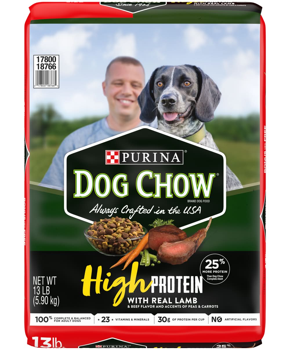 Purina Dog Chow High Protein With Real Lamb (13 lbs)