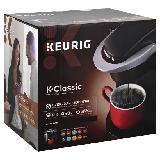 Keurig K.classic Single Serve Black Coffee Maker