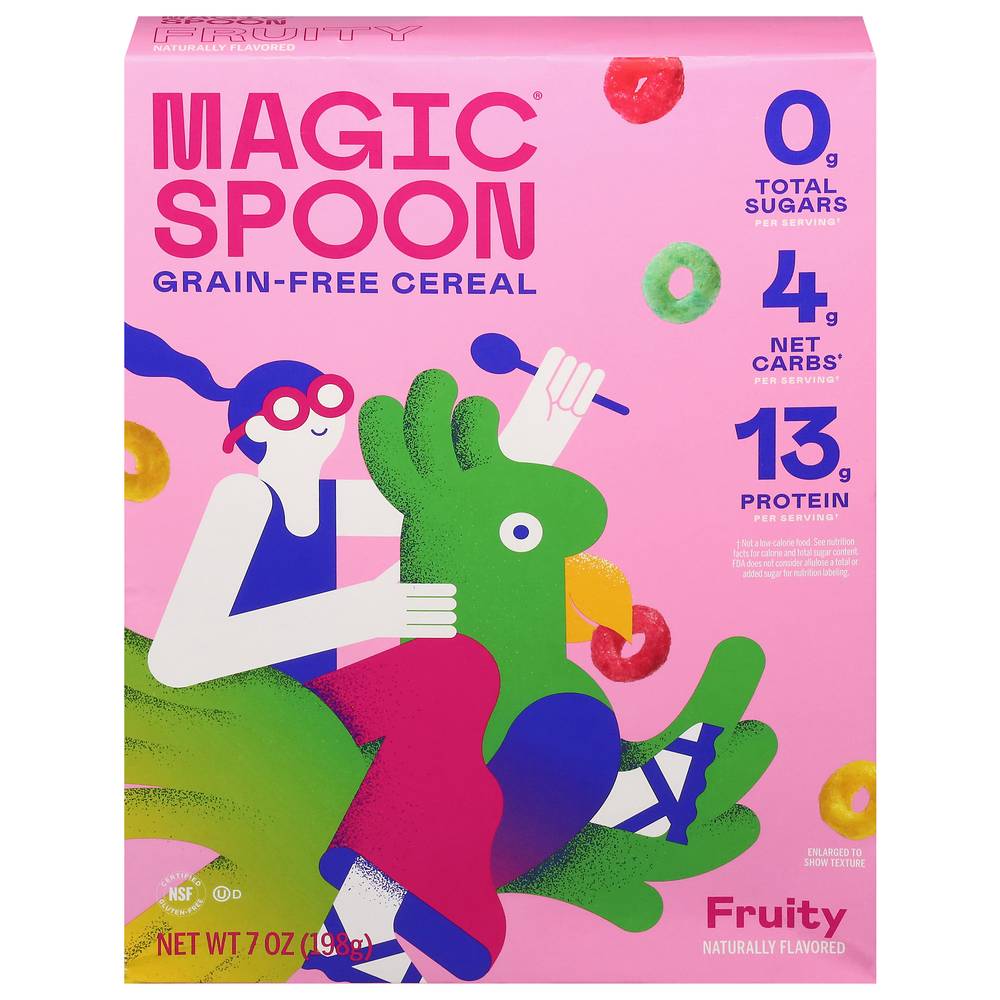 Magic Spoon Grain-Free Cereal, Fruity (7 oz)