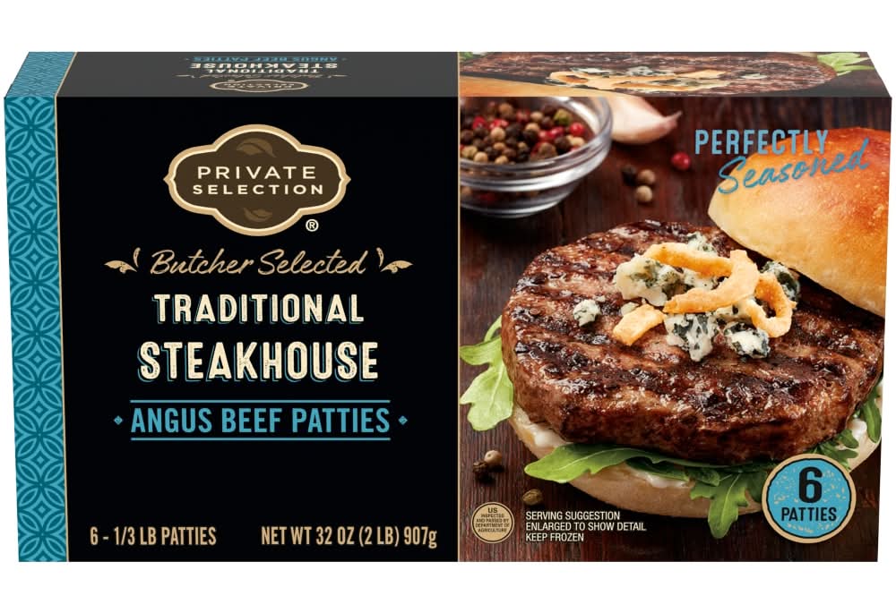 Private Selection® Traditional Steakhouse Angus Beef Patties