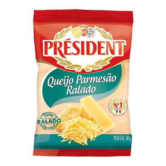 Président queijo parmesão ralado (50 g)