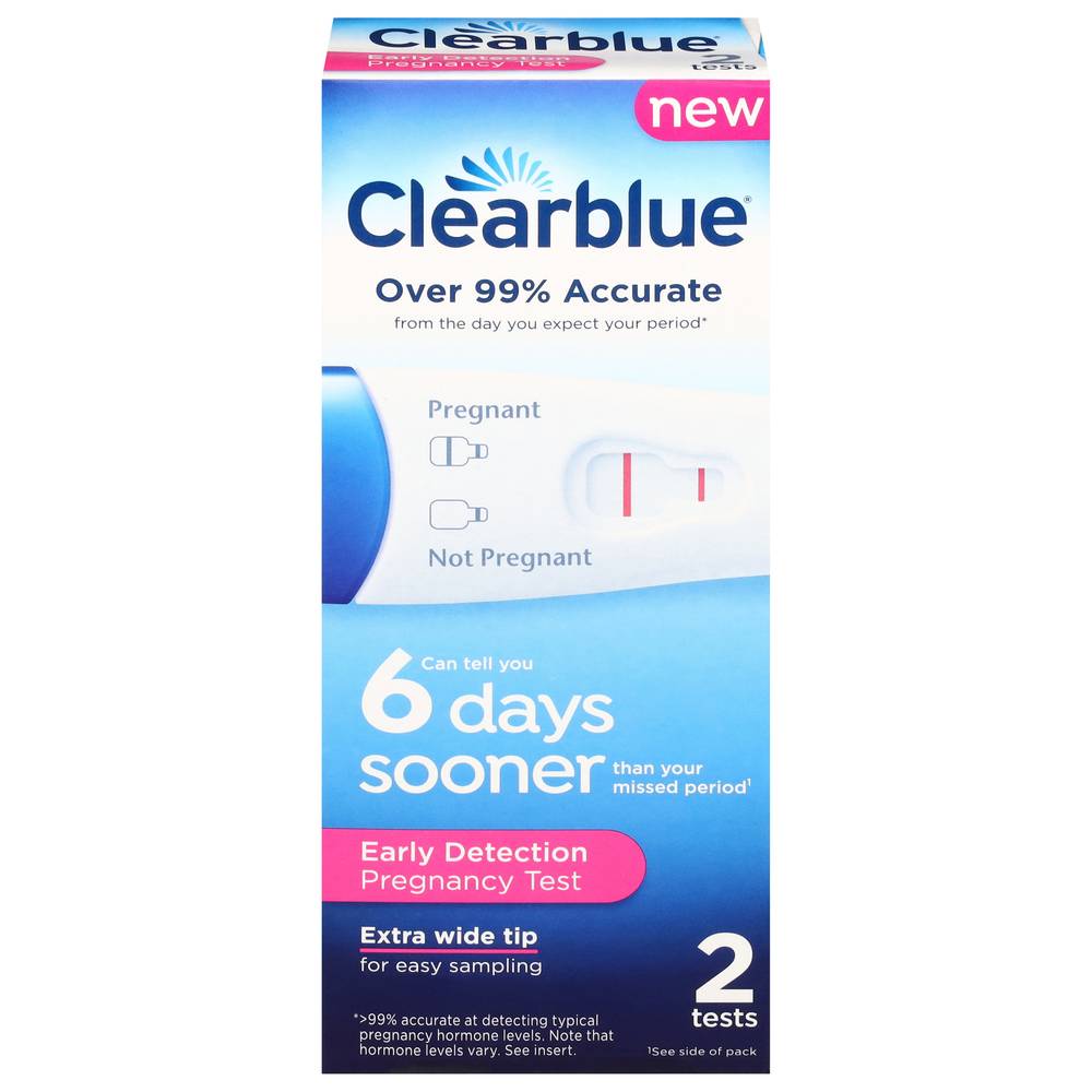 Clearblue Early Detection Pregnancy Test (2 ct)