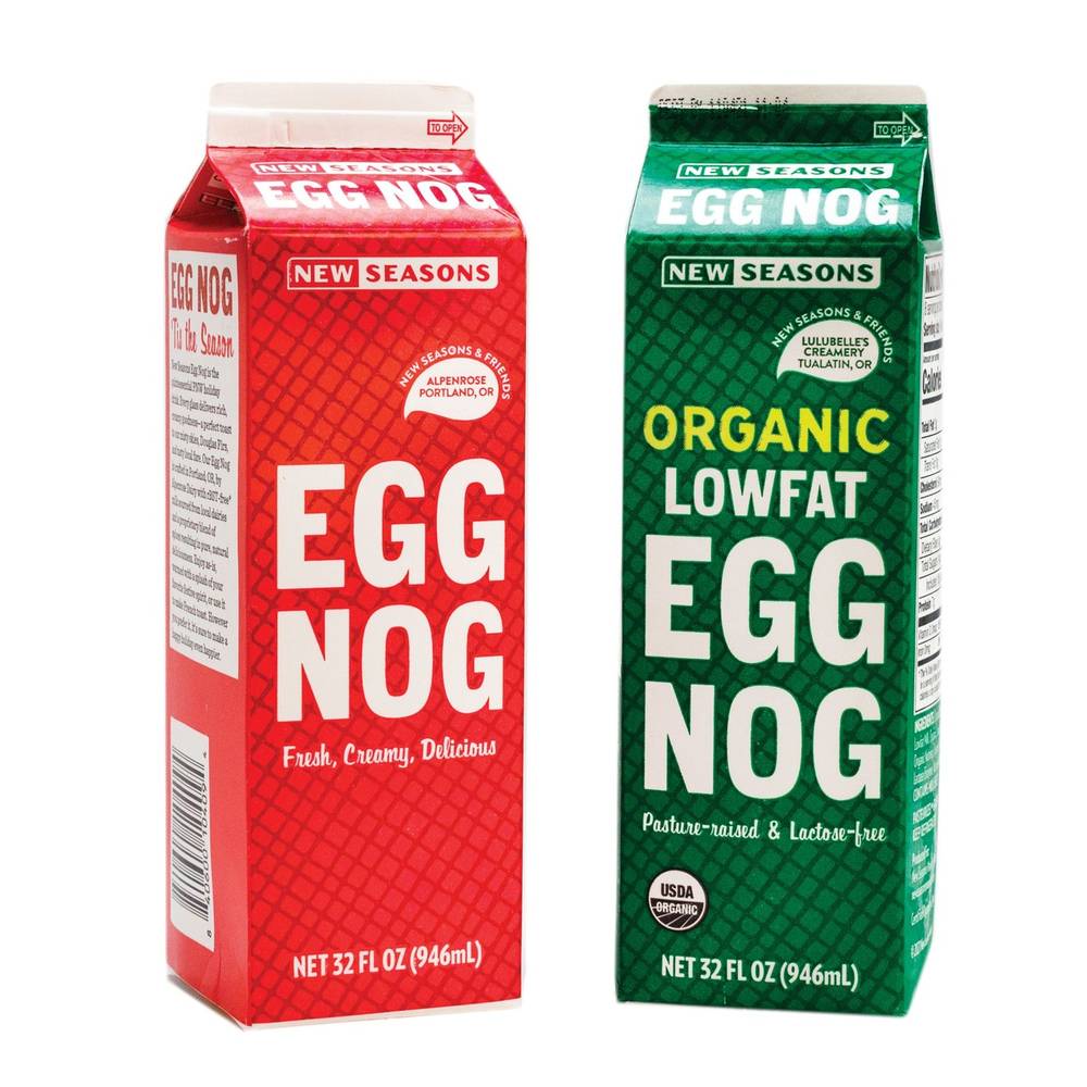 New Seasons Market Egg Nog (2 x 32 fl oz)