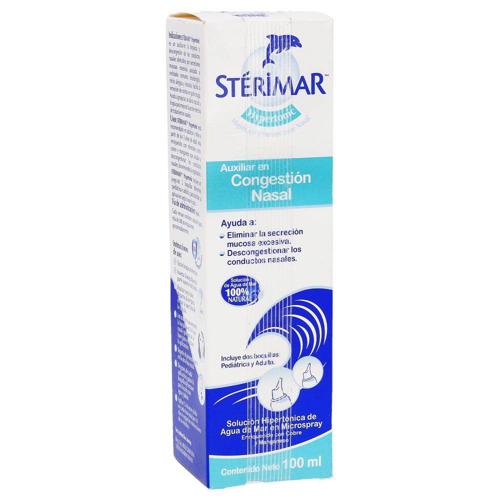 Stérimar · Agua de mar para congestión nasal (100 ml)