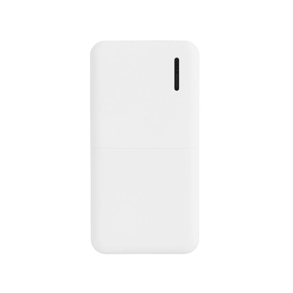 Miniso batería portátil micro usb/usb/tipo c (blanca)